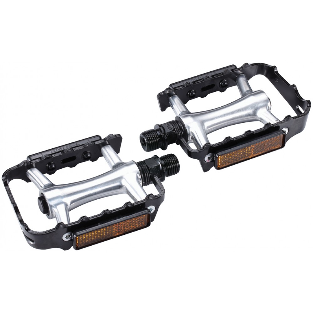 BBB BPD-17 ClassicRide Flat Pedals Black/Silver