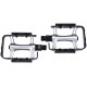 BBB BPD-17 ClassicRide Flat Pedals Black/Silver