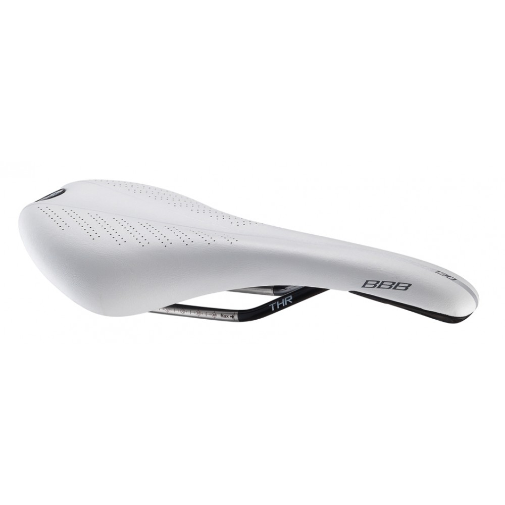 BBB BSD-61 Arrow Saddle White 130mm