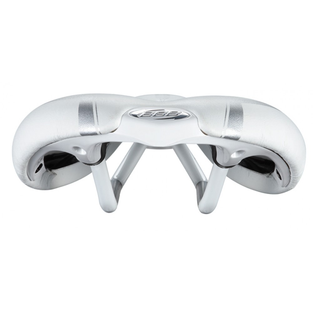 BBB BSD-62 Razer Anatomic Saddle White 130mm