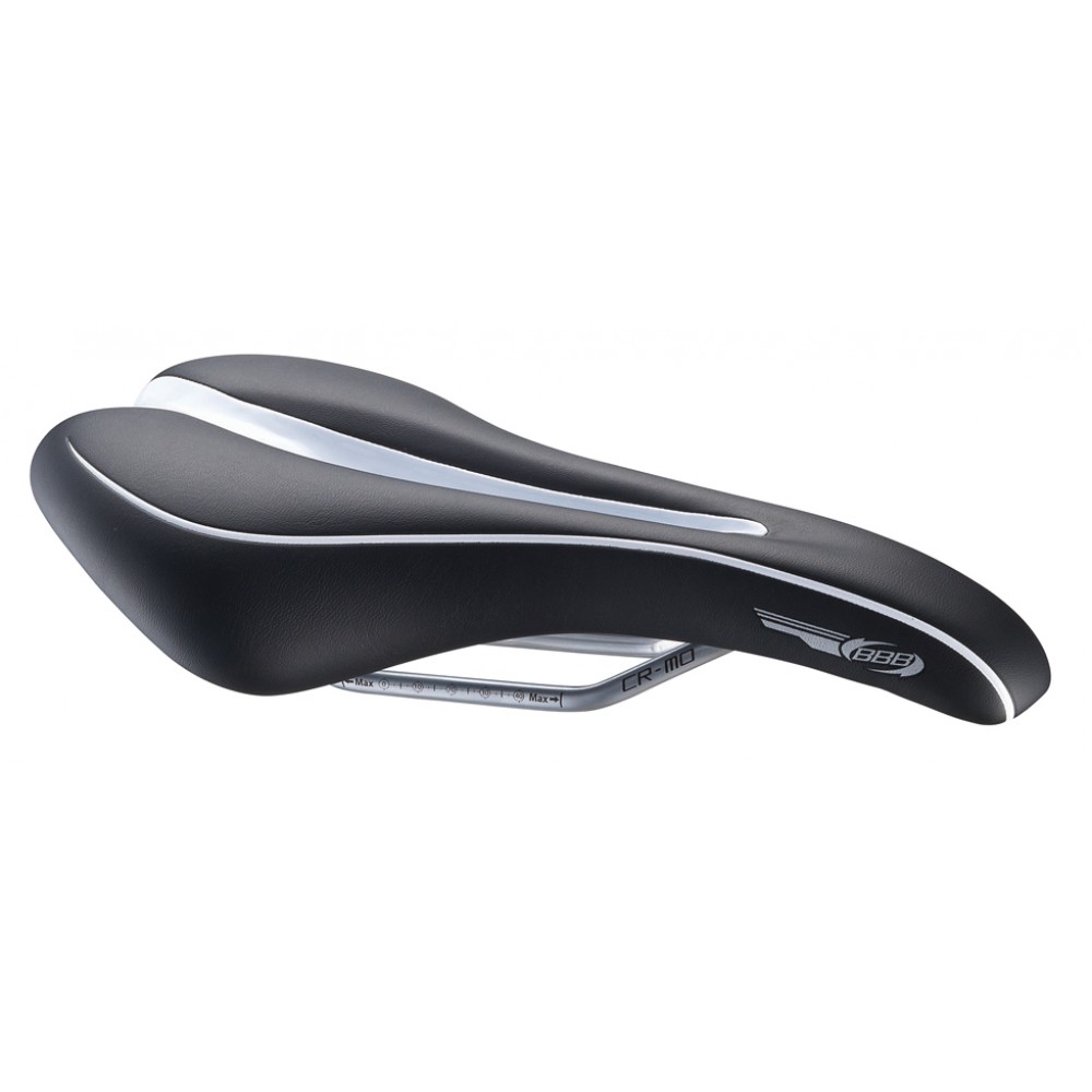BBB BSD-72 SportComfort Anatomic Saddle Black 150mm