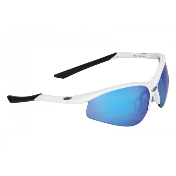 BBB BSG-2967 Attacker S Glasses White/Blue