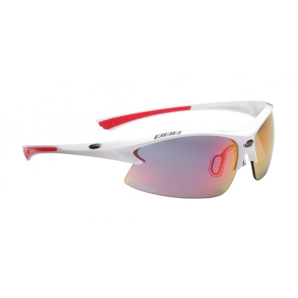 BBB BSG-3892 Impulse Glasses Team White/Mlc Red