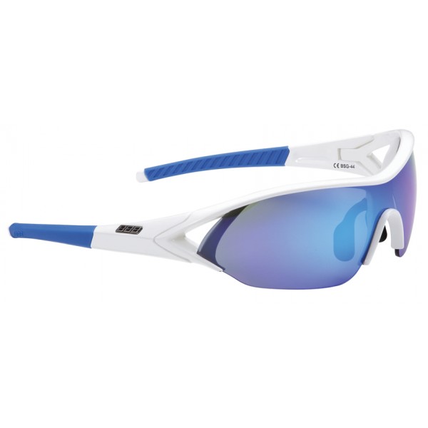 BBB BSG-4472 Impact Glasses White/Mlc Blue
