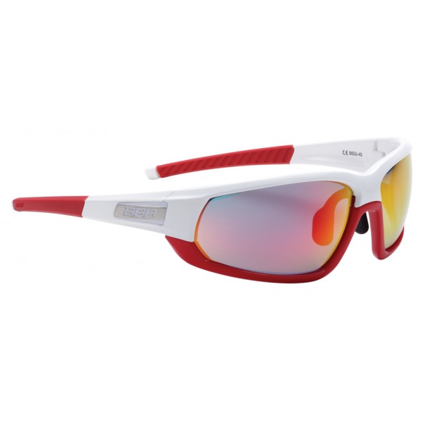 BBB BSG-4573 Adapt Glasses White/Red Revo