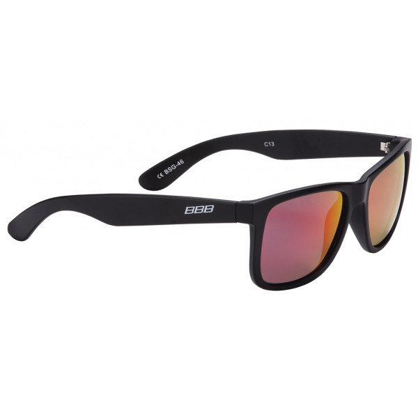 BBB BSG-4613 Street Sunglasses Polarized Black/Red