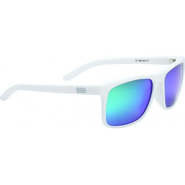 BBB BSG-5675 Town Sunglasses Matte White/Green Mlc