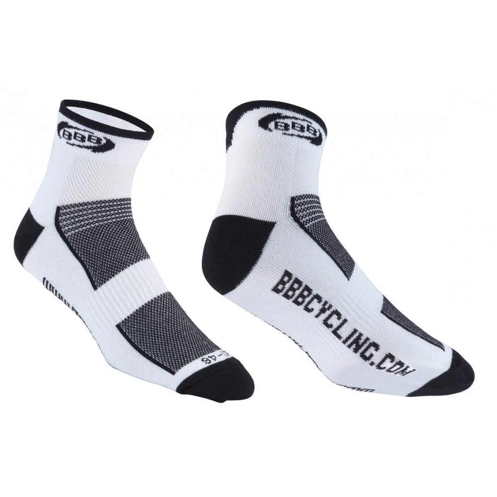 BBB BSO-01 TechnoFeet Socks White/Black 39-42
