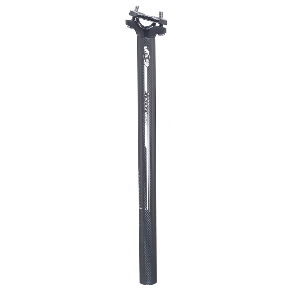BBB BSP-25C FiberScraper Seatpost Black 31.6mm