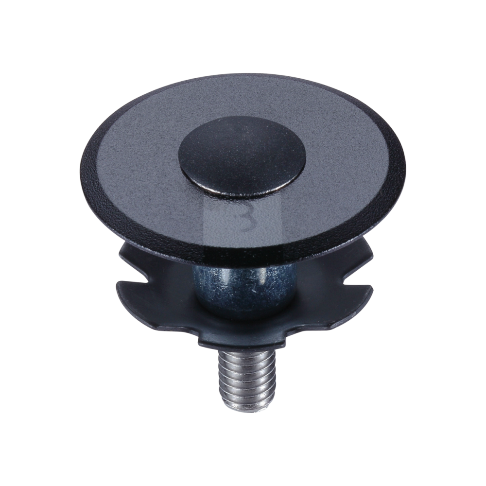 BBB BAP-02 RoundHead Headset Top Cap Black 1-1/8
