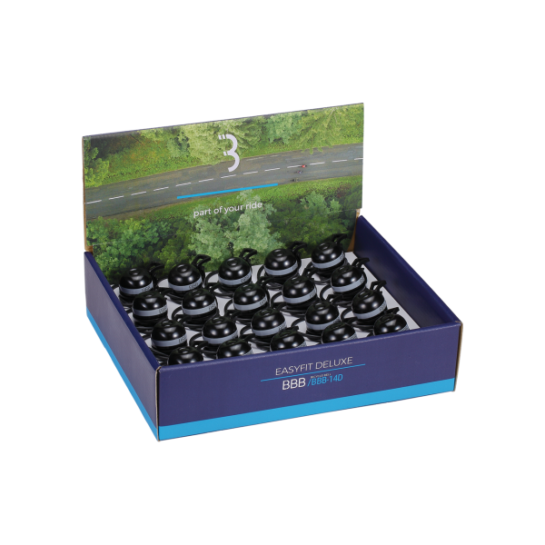 BBB BBB-14D Easyfit Deluxe Bells 20pcs Black