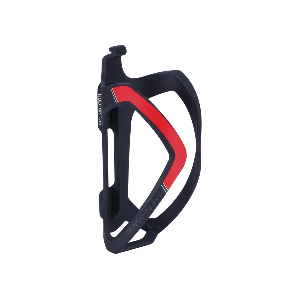 BBB BBC-36 FlexCage Bottle Cage Matt Black/Red