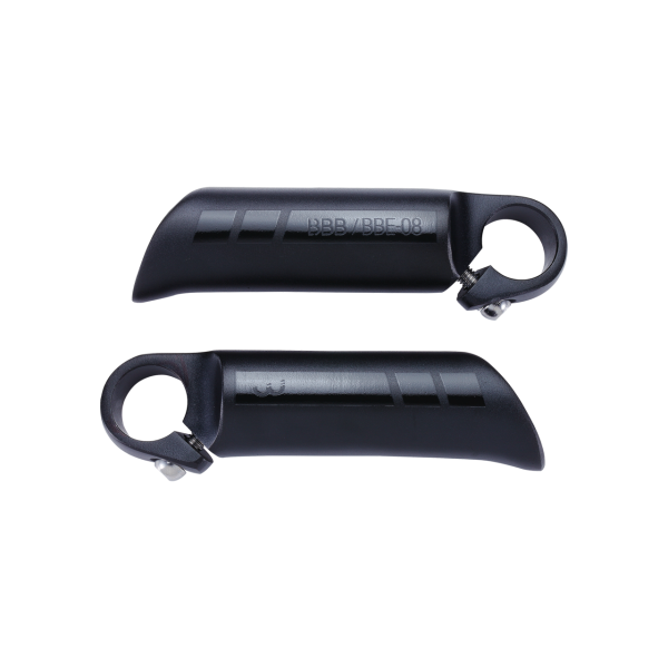 BBB BBE-08 Three-D Forged Bar Ends Black