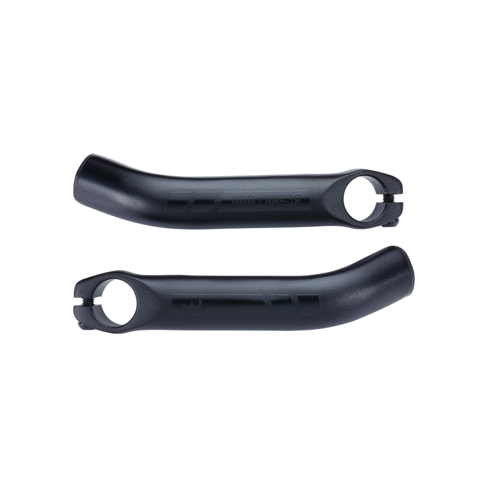 BBB BBE-18 LightCurved Bar Ends Black