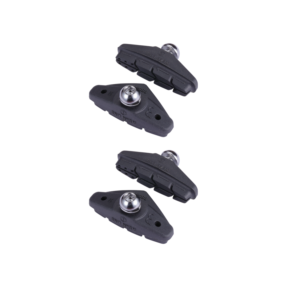 BBB BBS-01D RoadStop Deluxe Rim brake pads 4pcs Black
