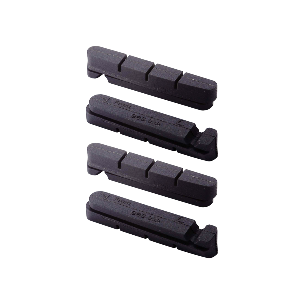 BBB BBS-03A RoadStop Rim brake pads 4pcs Black