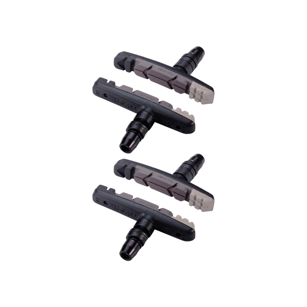 BBB BBS-16T TriStop Rim Brake Pads 4pcs Black/Grey