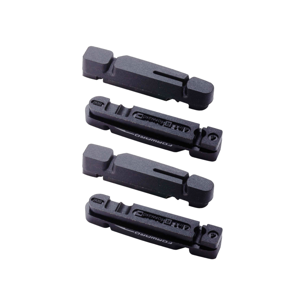 BBB BBS-27 TechStop Rim Brake Shoes 4pcs Black