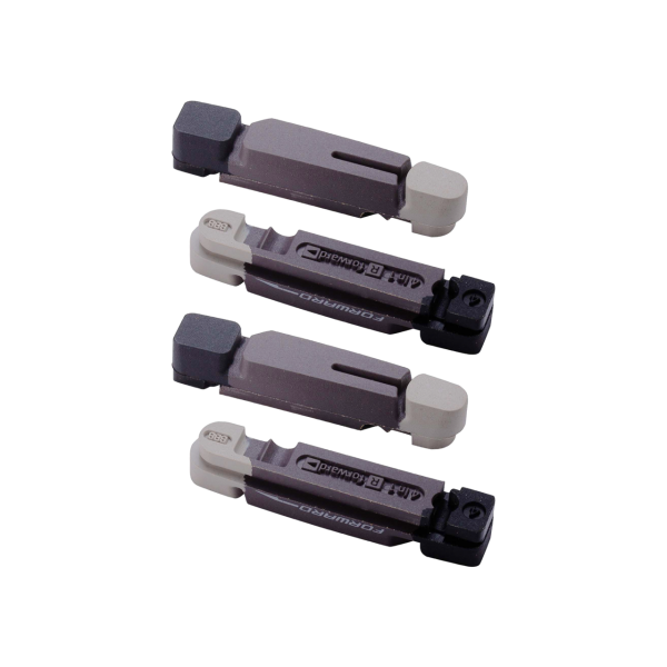 BBB BBS-27T TechStop Rim Brake Shoes Black/Grey OEM (50pr)