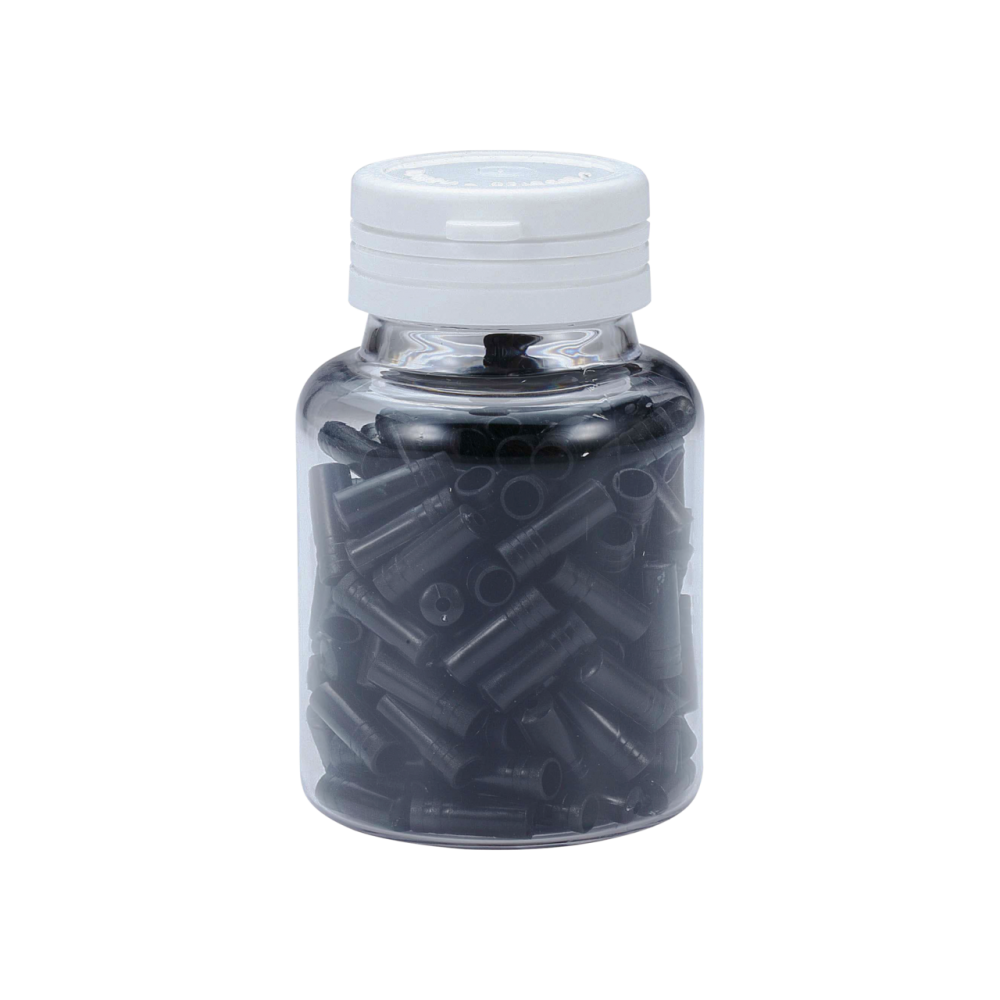 BBB BCB-150 CableEnd Gear Ferules 150pcs Black 4mm