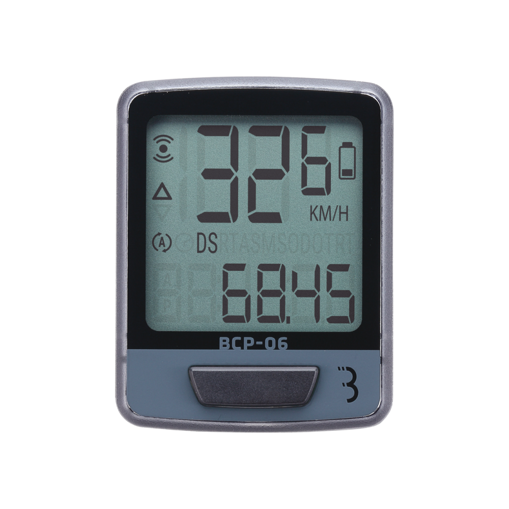 BBB BCP-06 DashBoard Bike Computer Black/Grey