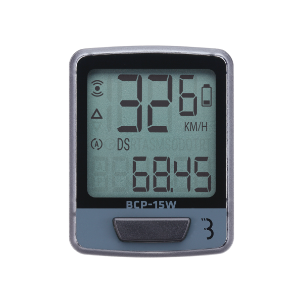 BBB BCP-15W DashBoard Bike Computer Black/Grey