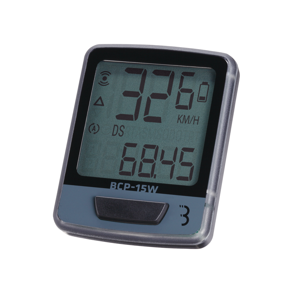 BBB BCP-15W DashBoard Bike Computer Black/Grey