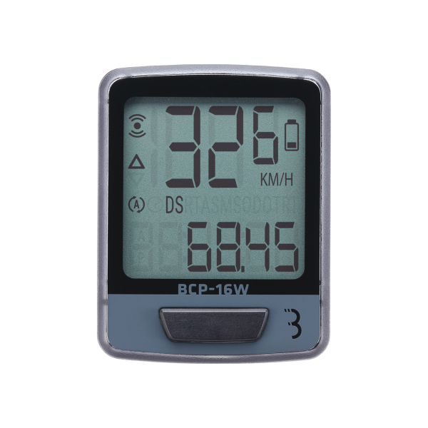 BBB BCP-16W DashBoard Bike Computer Black/Grey
