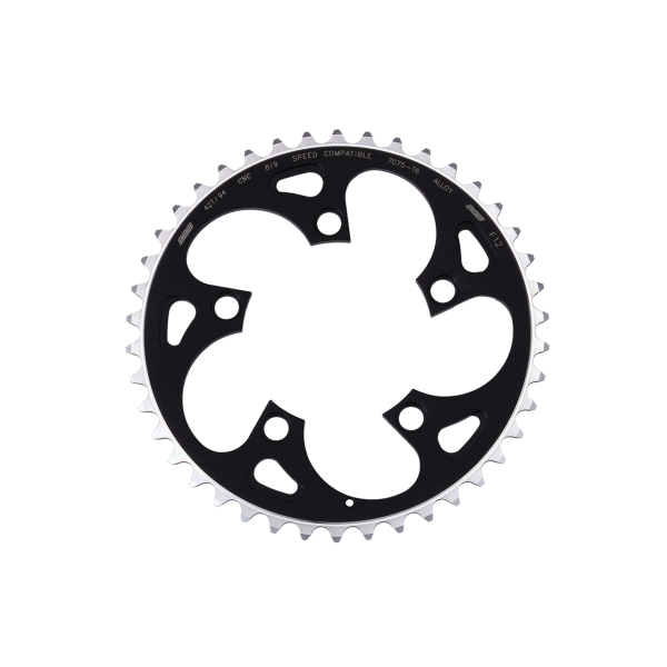 BBB BCR-01 RoundAbout 5 Chainring Black 42T/94BCD