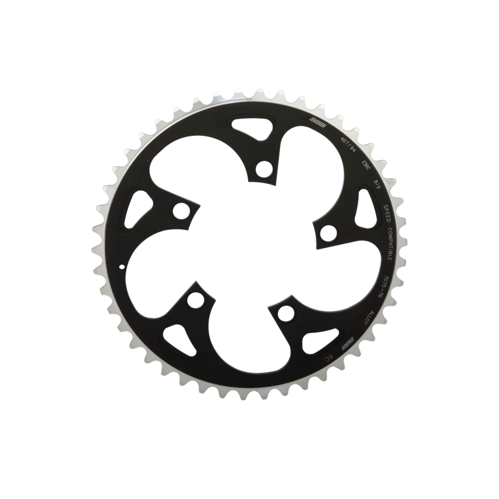 BBB BCR-01 RoundAbout 5 Chainring Black 46T/94BCD