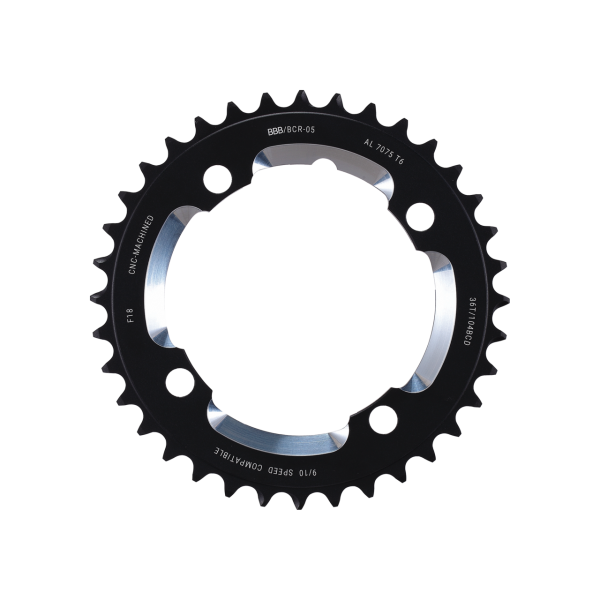BBB BCR-05 RoundAbout 4 Chainring Black 36T/104BCD