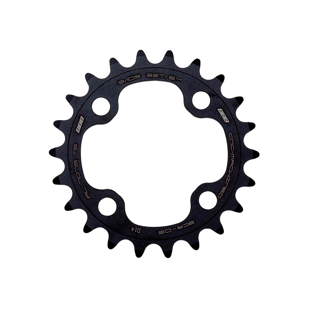 BBB BCR-06 RoundAbout 4 Chainring Black 22T/64BCD