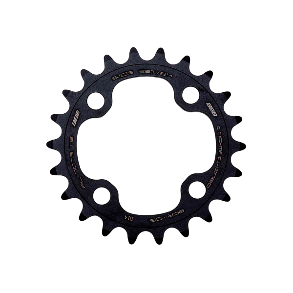 BBB BCR-06 RoundAbout 4 Chainring Black 22T/64BCD