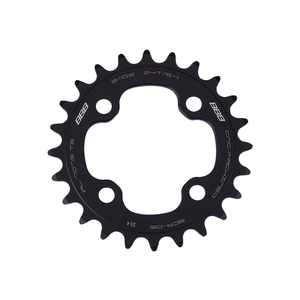 BBB BCR-06 RoundAbout 4 Chainring Black 24T/64BCD