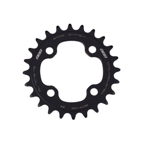 BBB BCR-06 RoundAbout 4 Chainring Black 24T/64BCD