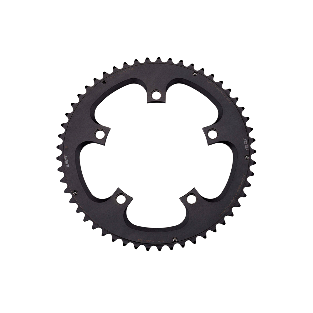 BBB BCR-14S RoadGear 10spd Chainring Black 53T/130BCD
