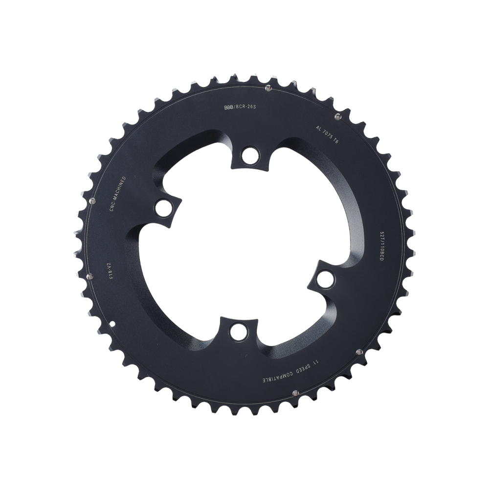 BBB BCR-26s ElevenGear 11spd Chainring Black 52T/110BCD