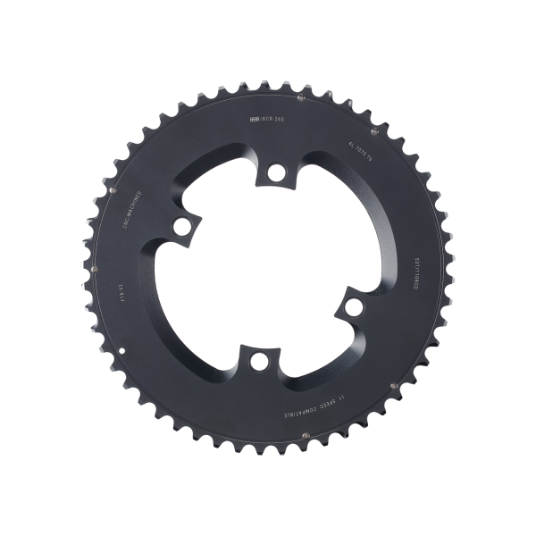 BBB BCR-26S ElevenGear 11spd Chainring Black 53T/110BCD