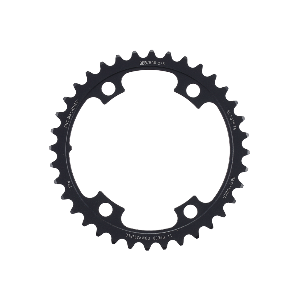 BBB BCR-27s ElevenGear 11spd Chainring Black 36T/110BCD