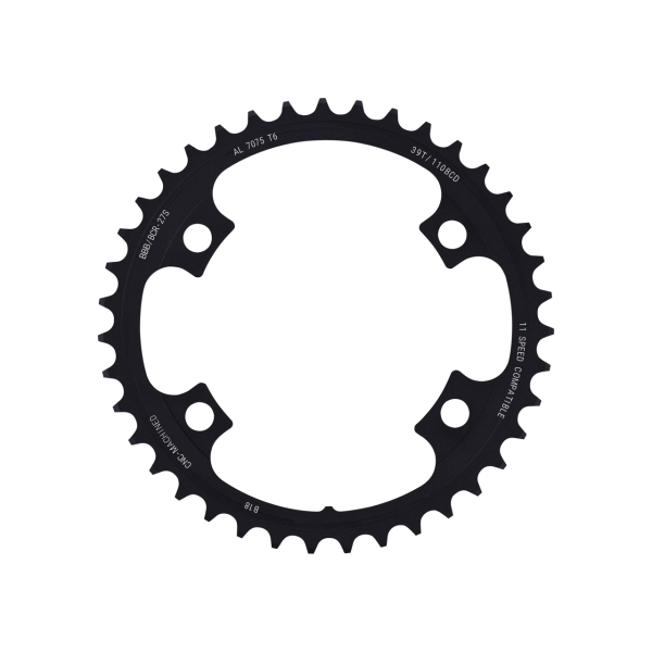 BBB BCR-27s ElevenGear 11spd Chainring Black 39T/110BCD