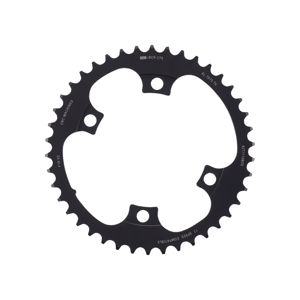 BBB BCR-27s ElevenGear 11spd Chainring Black 34T/110BCD
