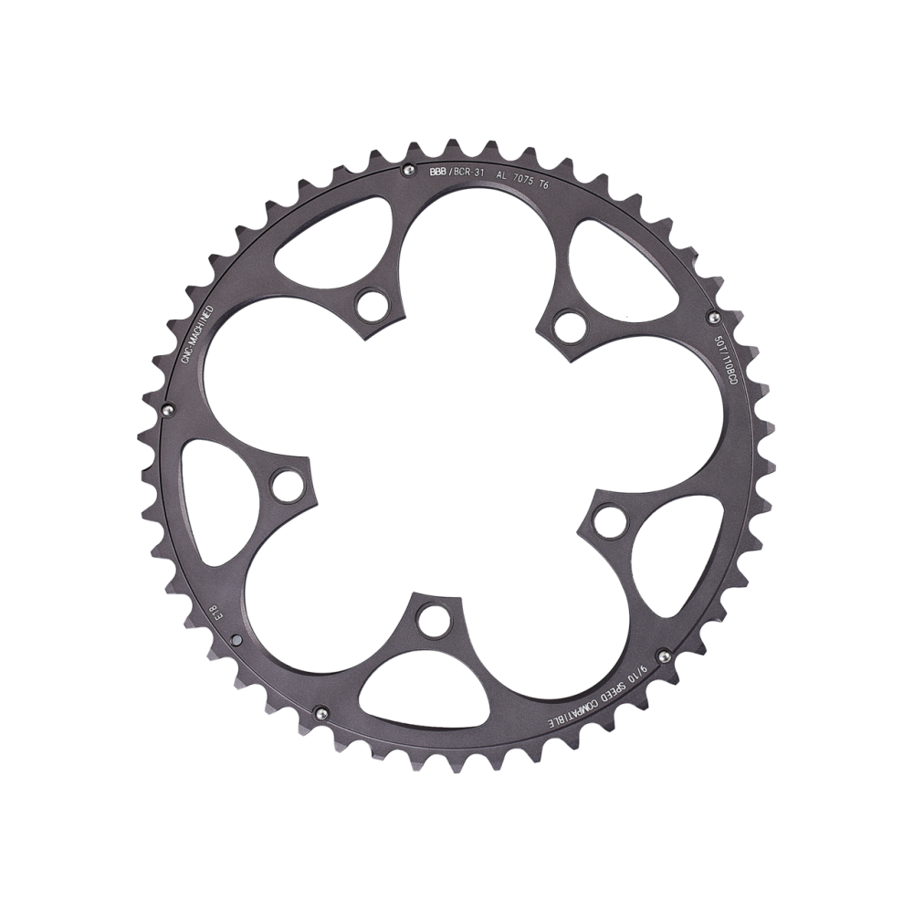 BBB BCR-31 CompactGear 9/10spd Chainring - 50T/110BCD