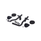 BBB BHB-52 AeroBase Aero Handlebar Black 365mm