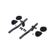 BBB BHB-58 AeroLight Aero Handlebar Black 333mm