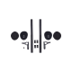 BBB BHB-58 AeroLight Aero Handlebar Black 333mm