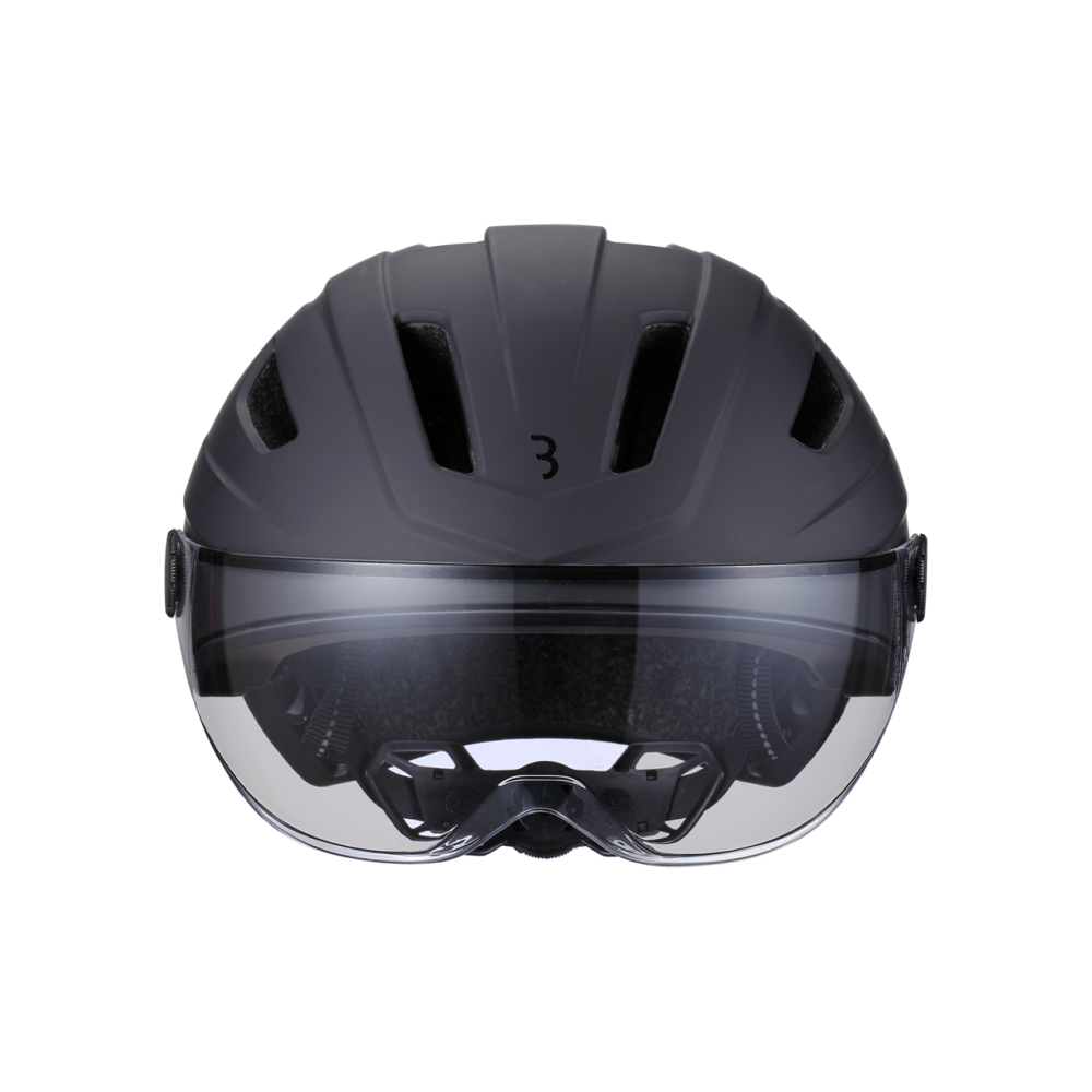 BBB BHE-57 Move Faceshield Helmet Matt Black L