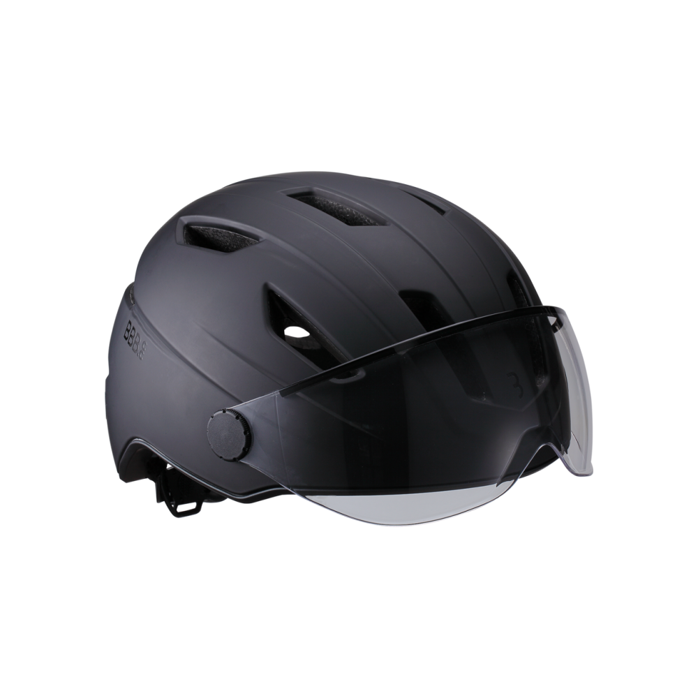 BBB BHE-57 Move Faceshield Helmet Matt Black L