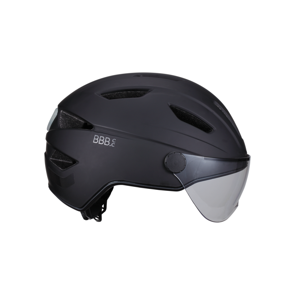 BBB BHE-57 Move Faceshield Helmet Matt Black L