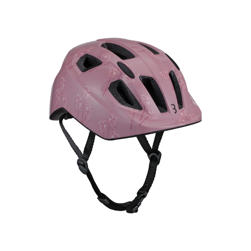 BBB BHE-172 Hero Kids Helmet Pink Palmtrees M