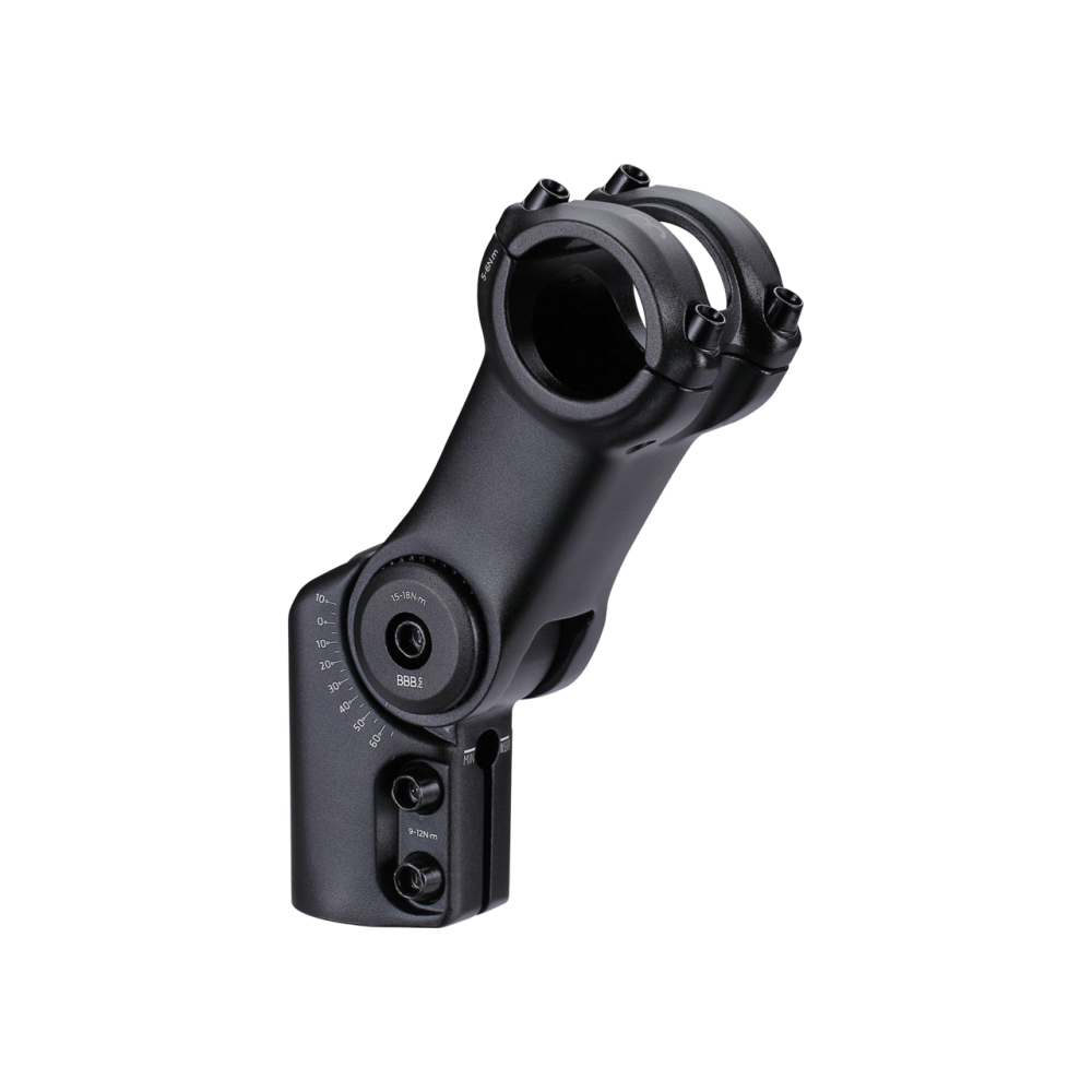 BBB BHS-35 HighSix OS 31.8mm Adj Stem Black 80mm